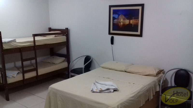 Hotel em Patos de Minas com ddormitórios amplos e confortáveis